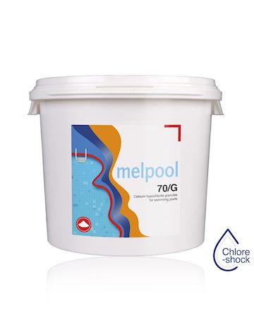 Chloorgranulaat Melpool 70/g (emmer à 10 kg)