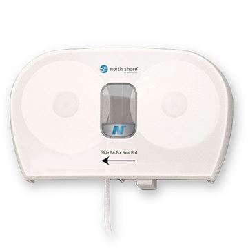 Toiletroldispenser North Shore Side by Side - Ice White