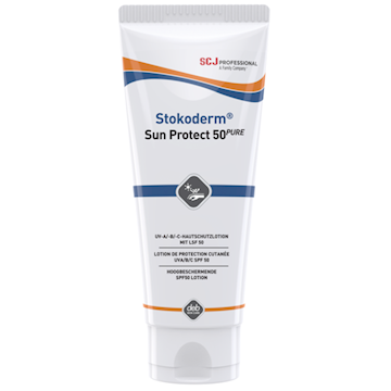 Zonnebrand Stokoderm Sun Protect 50 Pure tube 100ml.