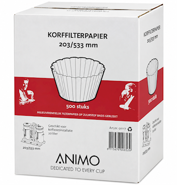 Korffilterpapier Animo 203/533