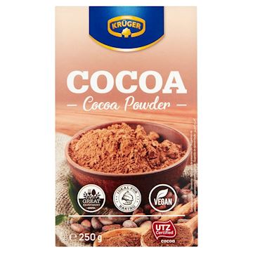 Cacao poeder KRÜGER (doos à 250 gram)