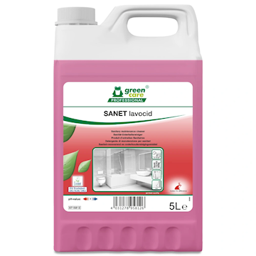 Sanitairreiniger Green Care SANET lavocid (can à 5 liter)