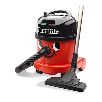 Stofzuiger Numatic PPR370 met kit AS0 - rood