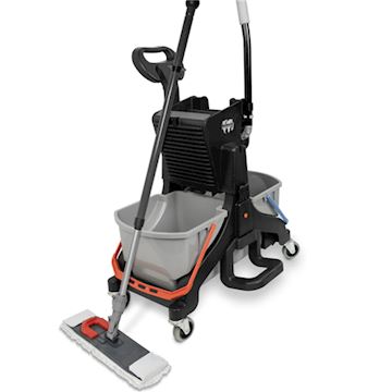 Rolemmer Numatic MMT1616 met NuTech Hang-On mopkit