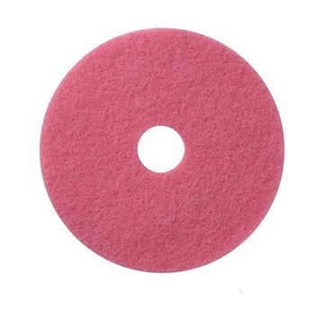 Vloerpad 9" NuPad 225 mm - roze (verpakt per 10 stuks)