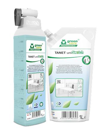 Vloerreiniger Greencare Tanet uniSwitch (zak à 1 liter)