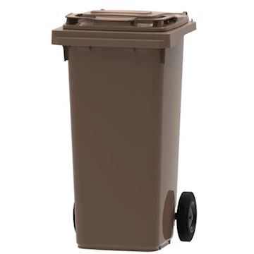 Mini-container ESE 120 liter - bruin