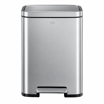 Pedaalemmer EKO Madison 20 liter - misty mat RVS