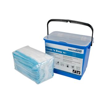 Vloermop kant & klaar Clean 'n Easy (3x25 doeken à 42x 2cm)