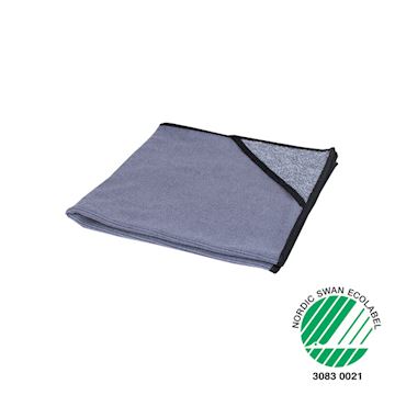 Microvezeldoek met scrubhoek Allure NSE - zwart (10 stuks)