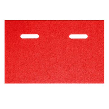 Vloerpad rectangle Wecoline scrub pad - rood